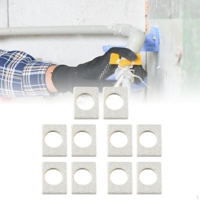 10x Buffer Rings Marble Water Retaining Edge Convenient Practical Sturdy Universal