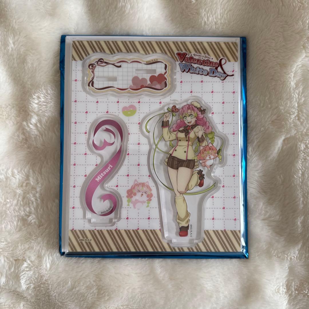 Клинок, рассекающий демонов Kimetsu no Yaiba Валентинский акриловый стенд Мицури Канродзи