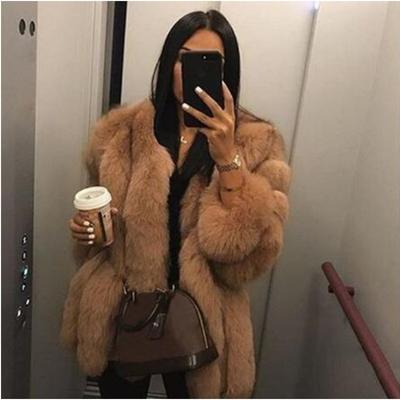 Lange Kunstpelzjacke Frauen Mäntel Lose Beiläufige Verdicken Warme Langarm Oberbekleidung Koreanische Mode Herbst Winter Weiblichen Mantel