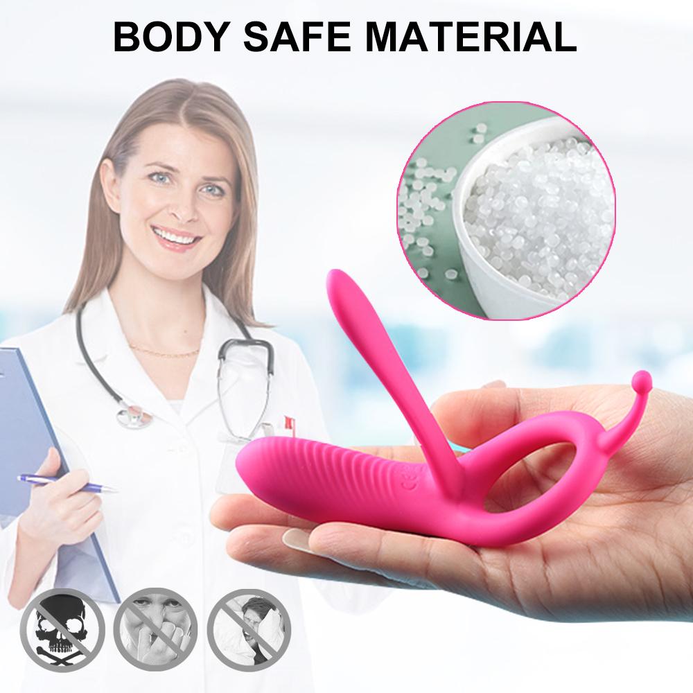 Langtunge Cock Sleeve Ring Vibrator for Men Penis Massasjeapparat 10 Frekvens Klitoral Anal Stimulering Erotiske sexleketøy for par