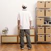 New Balance Polo Shirts Heren Wit Polokraag Normale Rechte Pasvorm 5FD24203-WT
