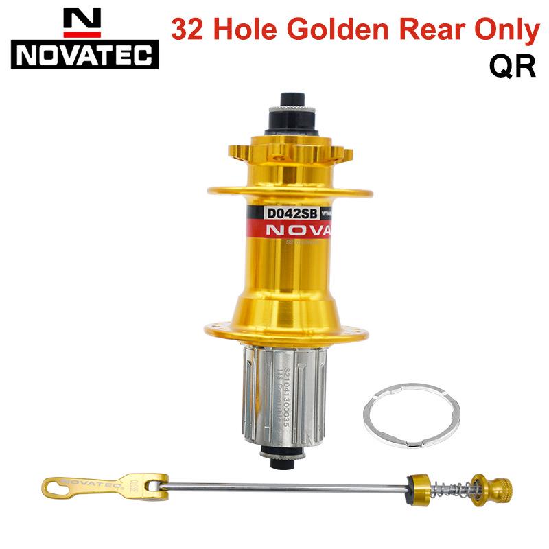 Novatec D041SB/D042SB MTB Disc Brake Hubs, 4 Bearings, 28/32/36 Holes