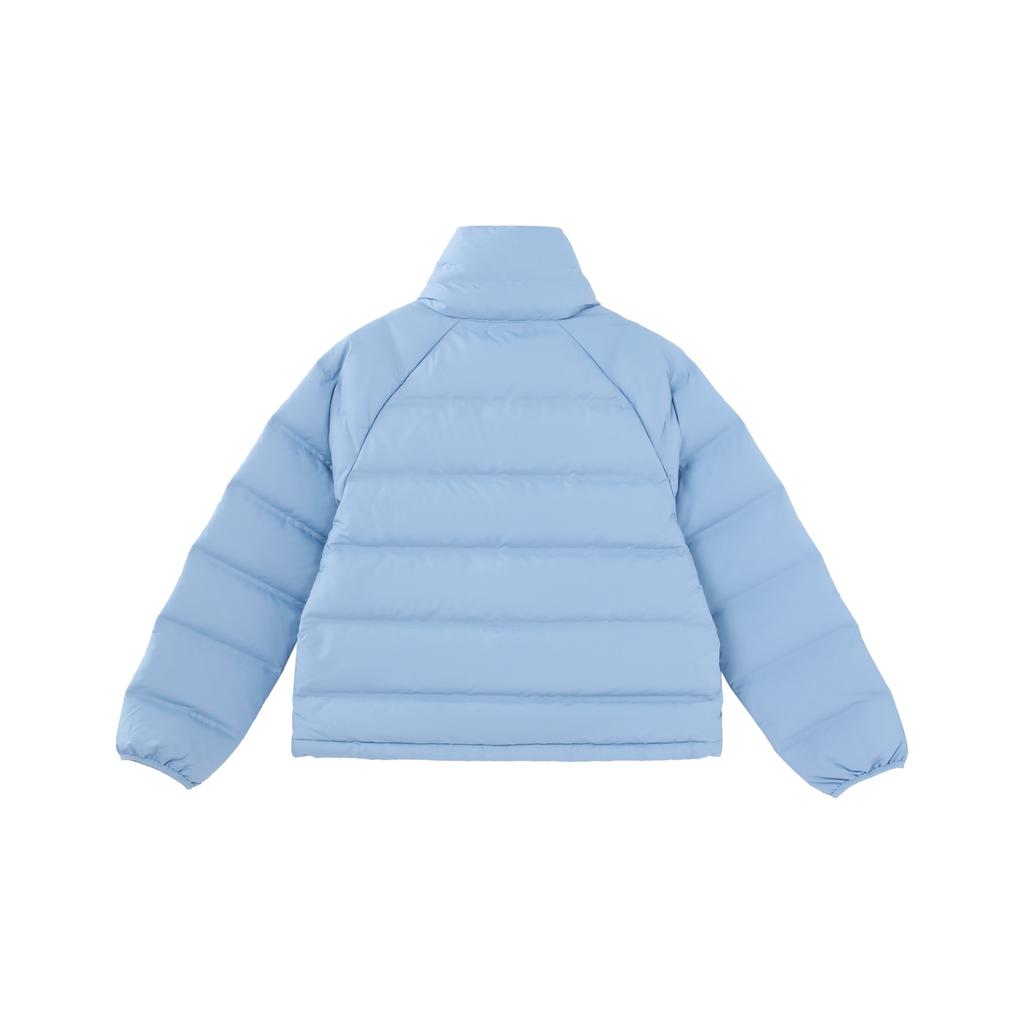 (WMNS) adidas W Helionic Rlx Solid Color Large High Collar Down Jacket Sky Blue Women's GQ7118