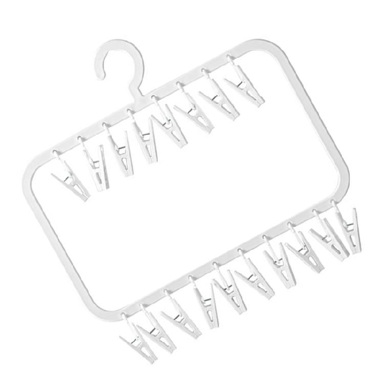 Practical Rotating Hook Drying Rack Space Efficient Drying Rack for Small Items in Bedrooms Bathrooms and Closets