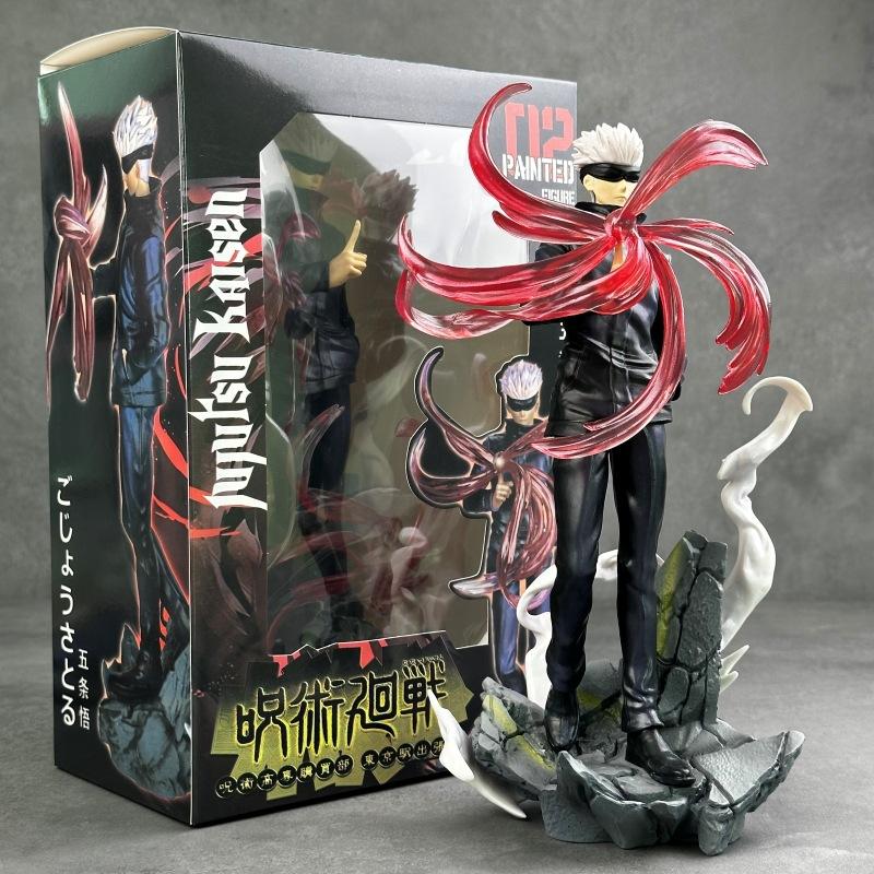 Jujutsu Kaisen Gojo Satoru Hollow Technique Special Effects, Battle Gojo Satoru Scene Model Boxed Pvc Model Decoration Toy Gift