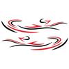 Trailer Exterior Waterproof Stickers Side Body Sticker Universal Decorative Stickers for Campers Truck Graphics Decals