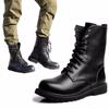 Militärische taktische Herrenstiefel, Special Force, Leder, wasserdicht, Kampfstiefelette, Armee-Arbeitsschuhe