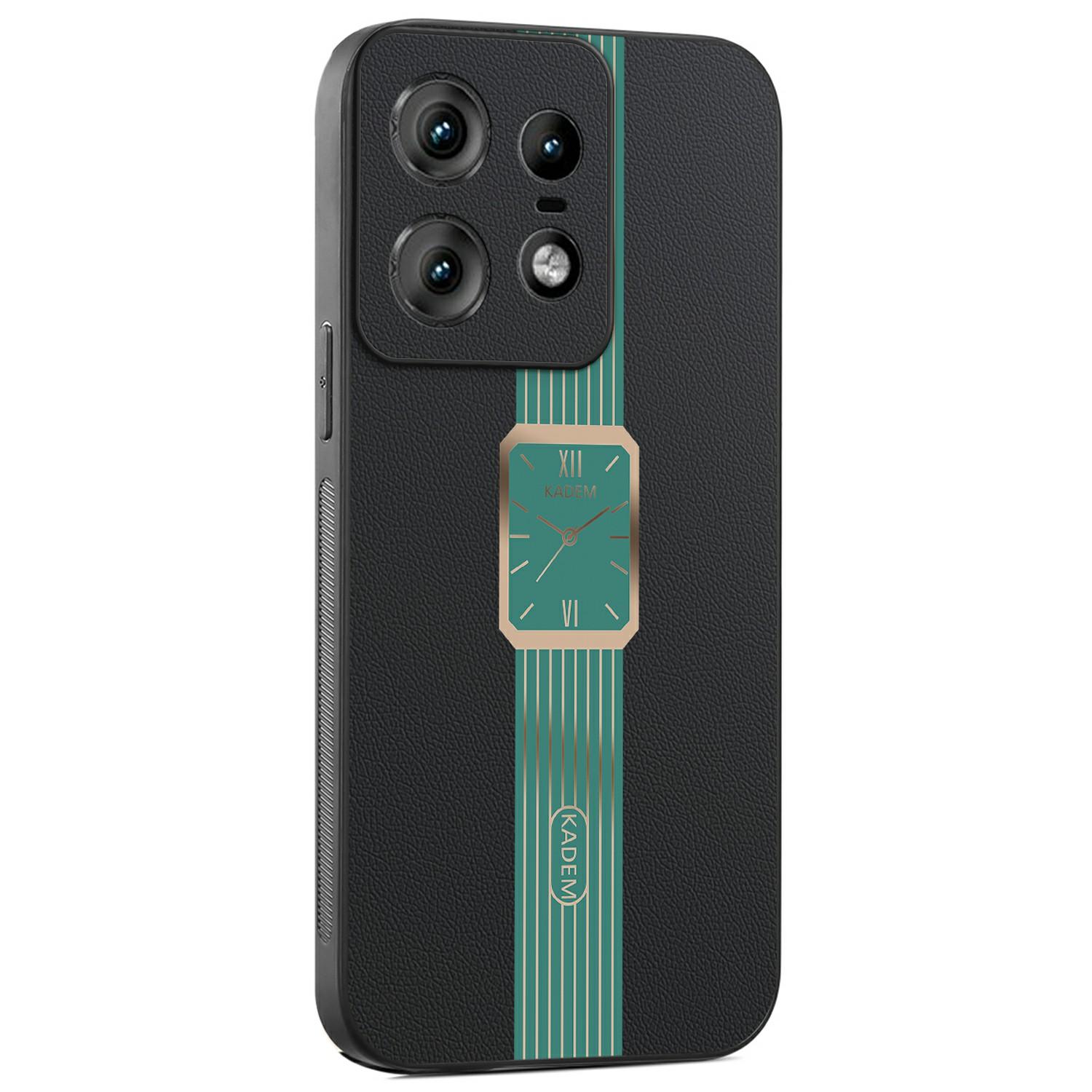 

KADEM For Motorola Edge 50 Pro 5G Case Leather+TPU+Acrylic Anti-Scratch Phone Cover B