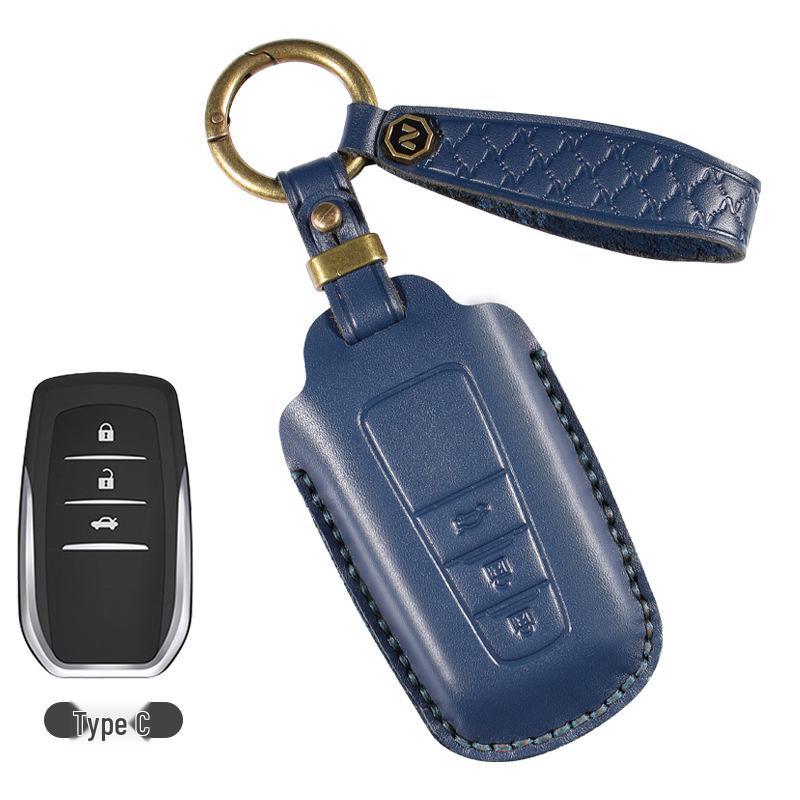 Toyota Key Cover for Camry, Corolla, RAV4, Levin, Frontlander, Avalon, and Wildlander Buckle