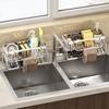 New Stainless Steel Kitchen Sink Storage Rack Faucet Storage Rack Sponge Rack Self-draining Storage Rack