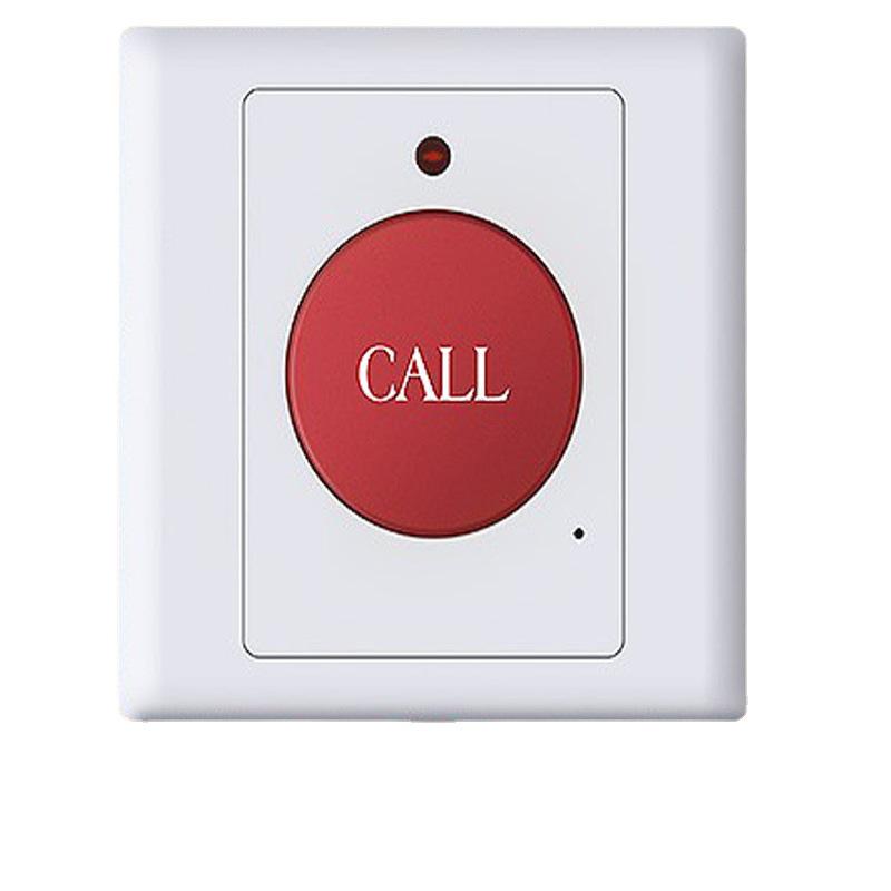 Bílý nouzový tahový spínač typu 86 s SOS alarmovým tlačítkem pro seniory