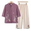 Hodo Women's Chinese Style Summer Two-Piece Outfit