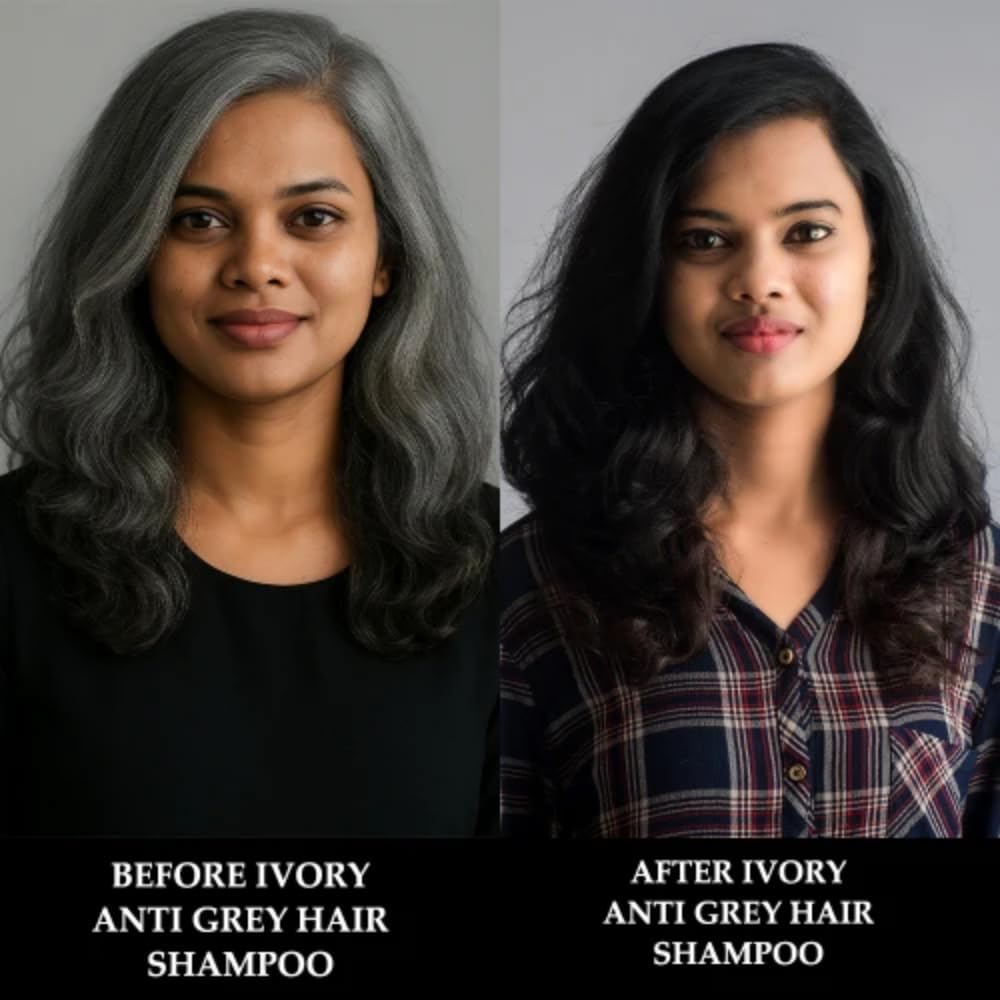 Ivory Natural Grey Hair Shampoo (200ml)