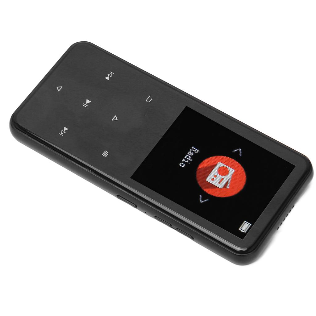 MP3-Player, 2,4 Zoll, Smart HD, Rauschunterdrückung, Touch-Taste, FM-Radio, 16 GB, Bluetooth 5.0, Musik-Player
