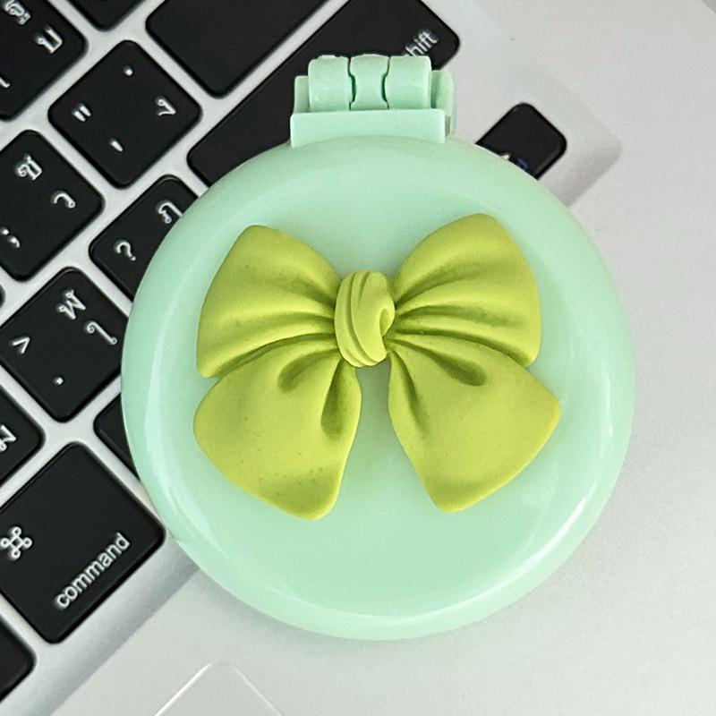 

Мини-расческа для волос с зеркалом, складная расческа, дорожная портативная массажная расческа для женщин и девочек, расческа Boeknot, инструменты для укладки, подарок