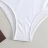 Push Up Swimsuit One Piece Sexy Monokini Solid Swimwear Women Bathers Bathing Swimming Swim Suit Female Summer Beachwear