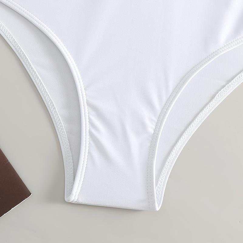 Push Up Swimsuit One Piece Sexy Monokini Solid Swimwear Women Bathers Bathing Swimming Swim Suit Female Summer Beachwear