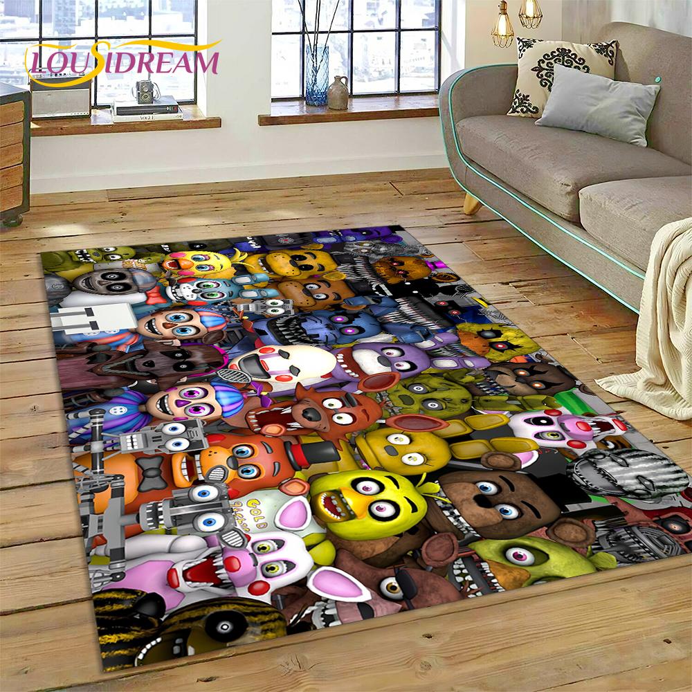 

Ковер с медведем из мультфильма для гостиной, спальни, подарок, украшение дома