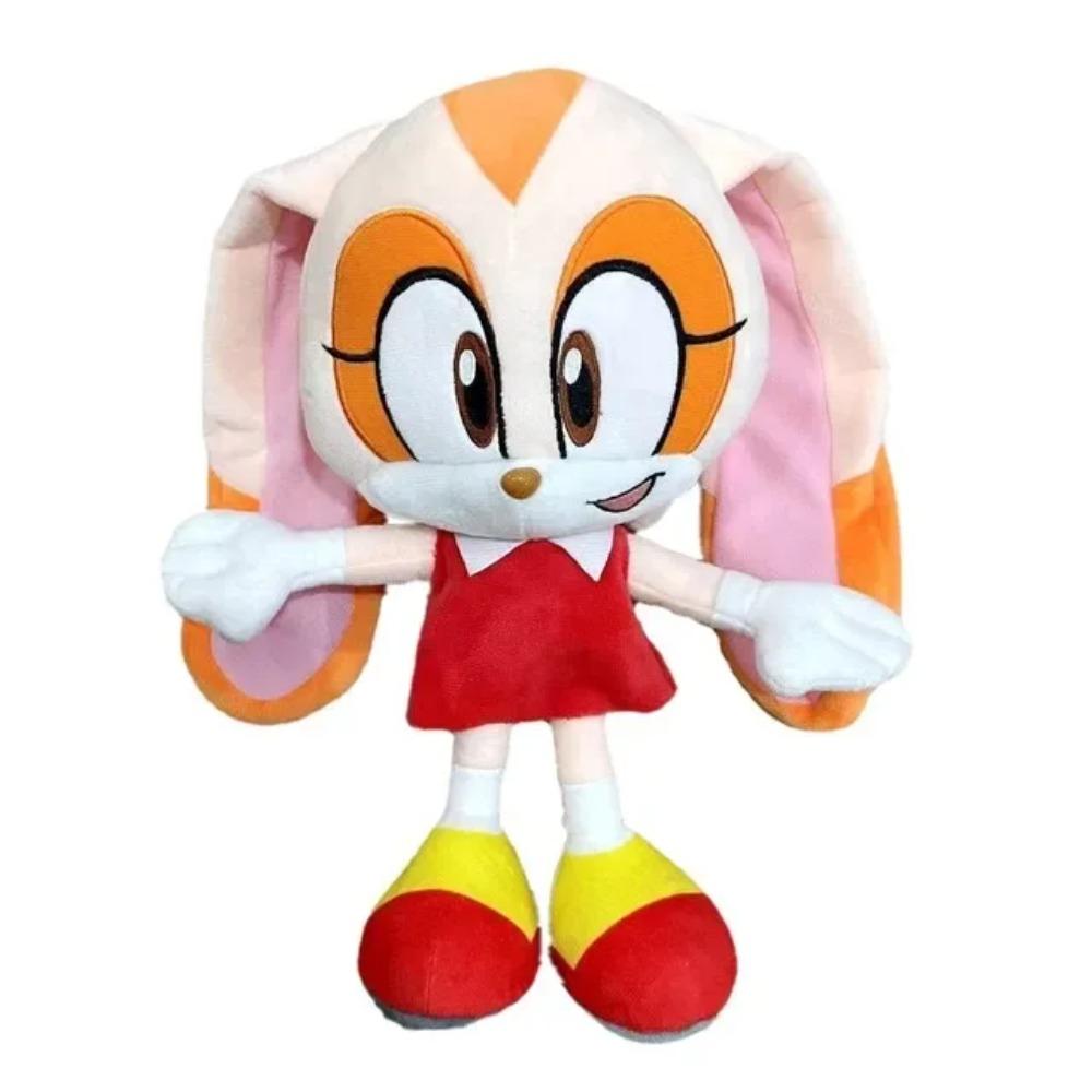 2025 New 25cm Super Sonic Action Doll Plush Toy Hedgehog Model Plush Doll Tarsnak Sofa Plushie Toys for Children's Birthday Gift