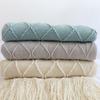 Coperta Plaid a Maglia con Nappe Morbida Stile Bohemien per Letto Divano Copriletto Decorazioni Coperte