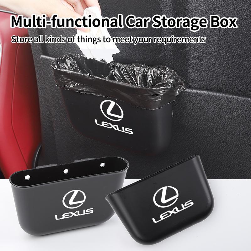 Car Door Clutter Organizer Trash Can Tools Storage Box Waste Case For Lexus CT ES GS NX IS250 CT200h IS300h ES300h RX400h NX300h YV6