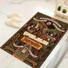 Custom 1Pc Jagermeister Deer Cross Rug Office Carpet Indoor Outdoor Entrance Doormat Nonslip Soft And Comfortable Living Room D2915145