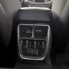 Carbon Fiber Rear Center Console W/ USB Cover Trim 4x For Dodge Charger 2015-22