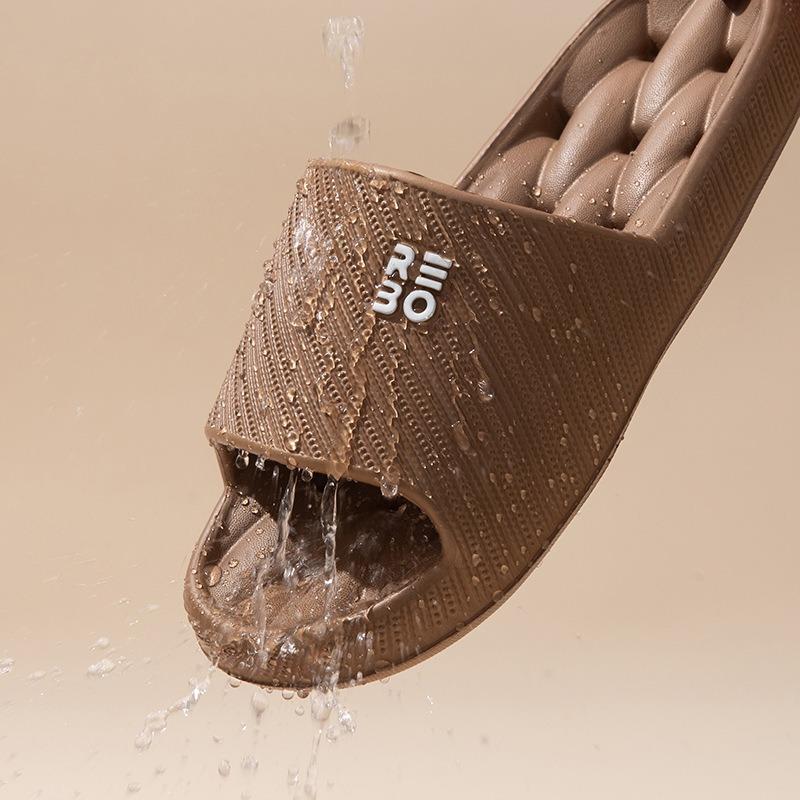 Auslaufen, schnell trocknend, Hausschuhe, Damen, Badezimmer, Dusche, bequem, rutschfest, Paar-Herrenhausschuhe