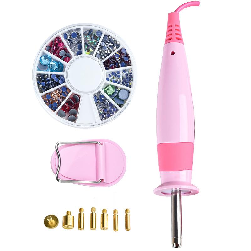 Drilling Machine, American Standard And European Standard Box, Nine-In-One, Ironing Machine, Iron Head, Point Drill Pen, Diy Metal Ironing Tool