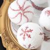 8cm Shatterproof Foam Decorative Baubles Ball Ornament Christmas Tree Decorations for Wreath Mantels Embellishments