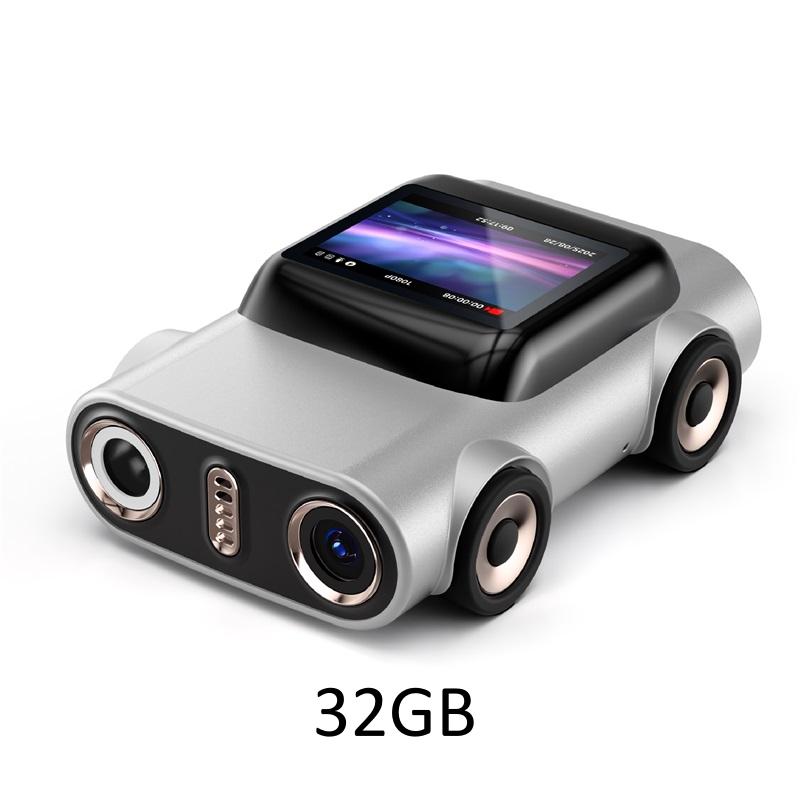 Mini Camera New Car Design 2K HD Video Recorder 130 Degree Wide Angle Built in Flash Auto Focus Keychain Cam