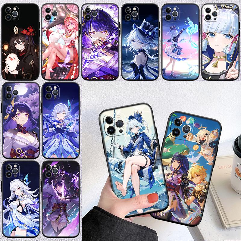 Genshin Impact Neue High-End Schale Handyhülle für Xiaomi Poco C40 C50 C51 C55 C65 C71 C75 F3 F5 F6 F7 M2 M3 Pro Ultra