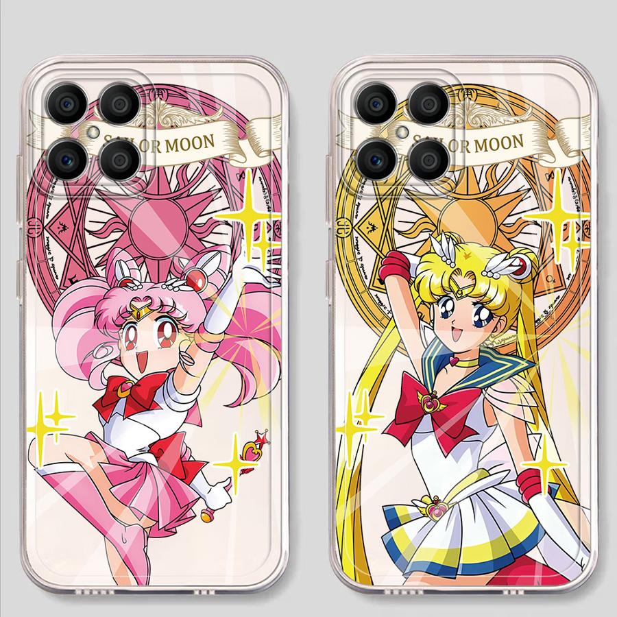 Sailor Chibi Moon Soft Phone Cover Case for Honor X9b X8b X8a 90 Lite X9a X8 X7b