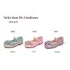 Aisha Girls Princess Shoes Spring and Autumn New Blue Crystal Shoes Girls Leather Shoes Little Girls Single Shoes Children's Flat Shoes