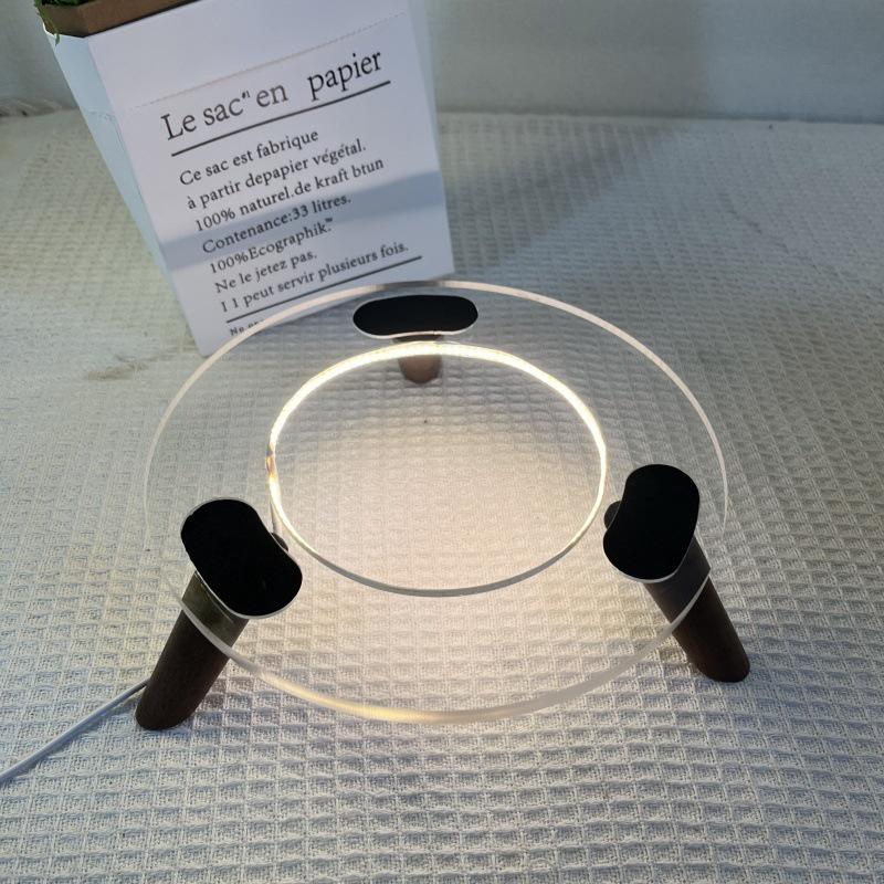 Harman Kardon Glazed Crystal Wood Anti-Slip Desktop Speaker Stand - Free Shipping & Ideal for Home Use