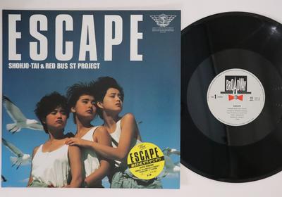 12inch Record SHOJOTAI  Escape  Flower  Electric City  K 15PL3 BROADWAY 1984 Japan Japanese PopRock Used