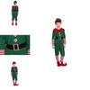 Premium Kids Christmas Elf Fancy Dress Set For Xmas Parties Cosplay Role Play