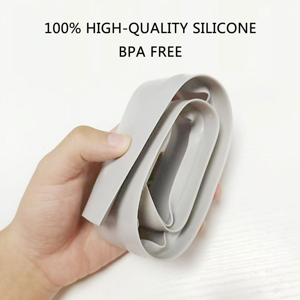 2Pcs Kitchen Stove Counter Gap Covers T Shape Silicone Strip Gas Stove Protector Heat Resistant Mat Slit Cleaning Pad