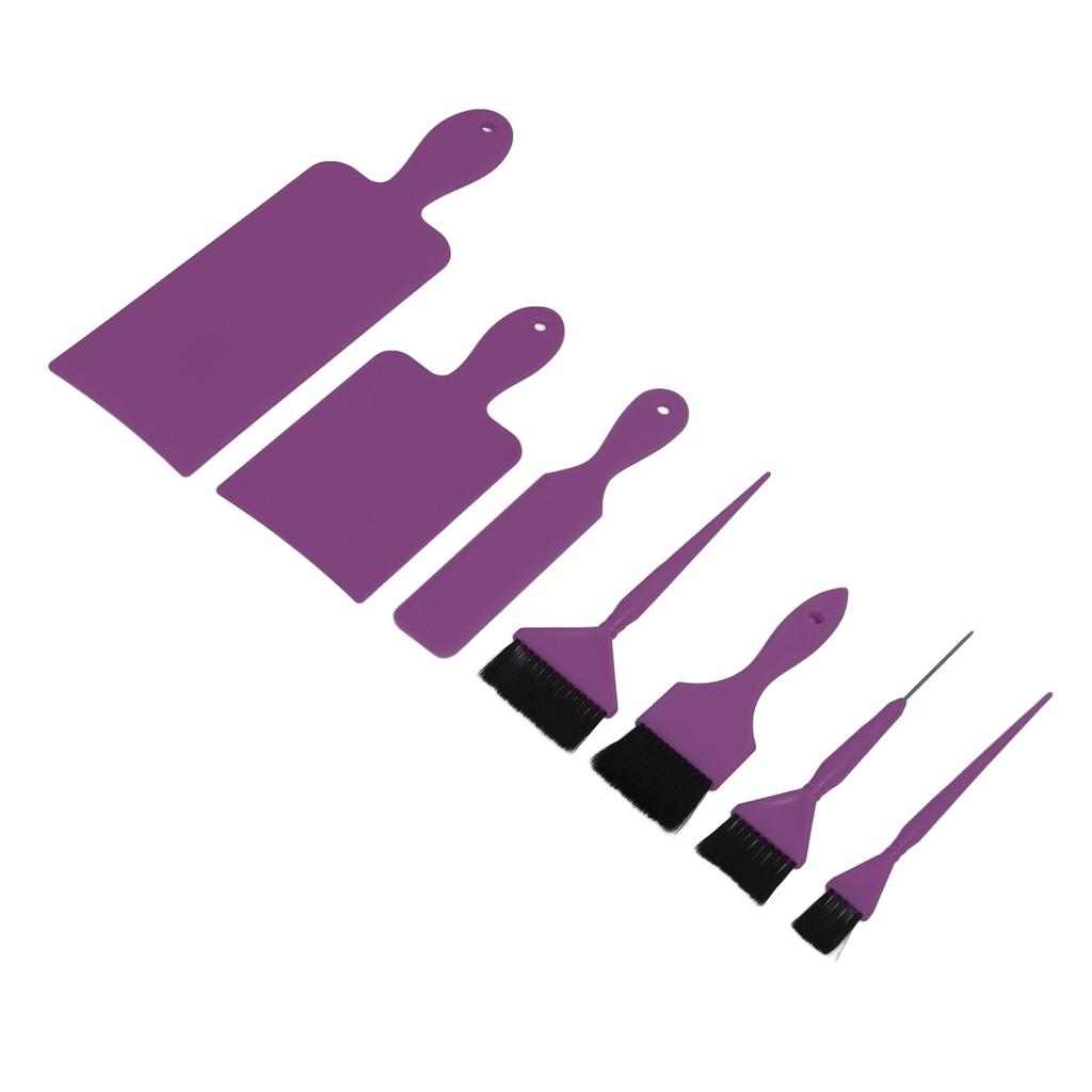 7pcs Hair Dye Tool Set Balayage Board Coloring Brush Hair Highlighting Paddle Brush Tools Hair Salon