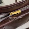 Vintage PU Leather Solid Color Shoulder Bags for Women Tote Bag 2026 Winter Luxury Designer Simple Handbags and Purses