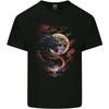 A Fantasy Dragon With a Full Moon Mens Light Cotton T-Shirt