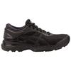 Asics Gel-Kayano 25 Spliced Lace-Up Fabric Synthetic Leather Low-Top Running Shoes Women Sneaker Black 1012A026-002