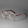 Ultra Light Titanium Eyeglass Frame Retro Square Men's And Women's Eyeglass Frame Designer Optical Prescription Frame