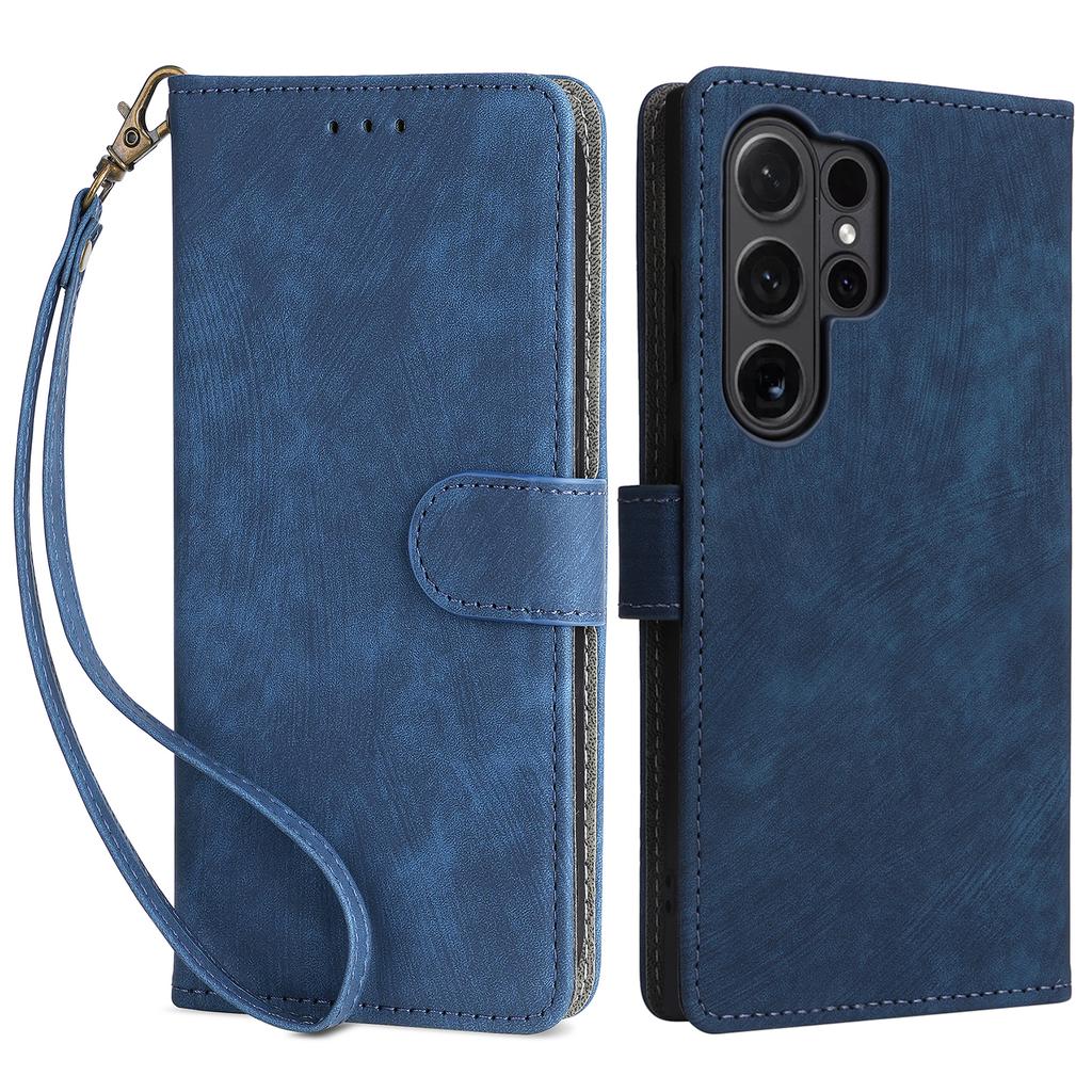 For Samsung Galaxy S24 Ultra Case PU Leather Wallet RFID Blocking Phone Cover