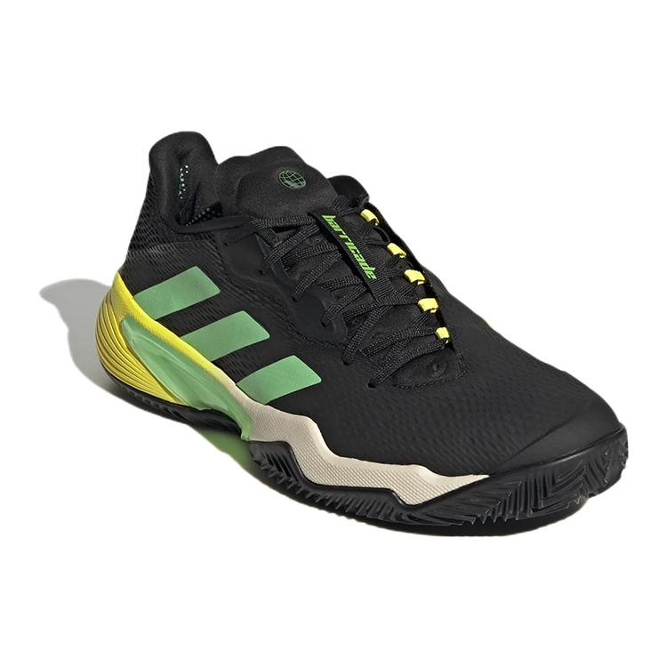 adidas Barricade Clay Men Tennis Shoes 'Black Green' GY1435