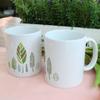 Tk437-Design Tasse 2er-Set-Grüne Blätter