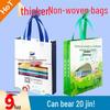 Custom 3D Non-Woven Tote Bag with Logo for Shopping & Advertising