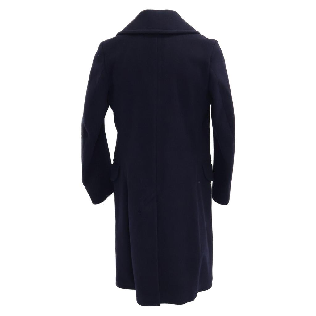 ANATOMICA 530-522-05 LONG PEA COAT USN Wool 13 Star Anchor Button Long Pea coat 38 NavyUsed