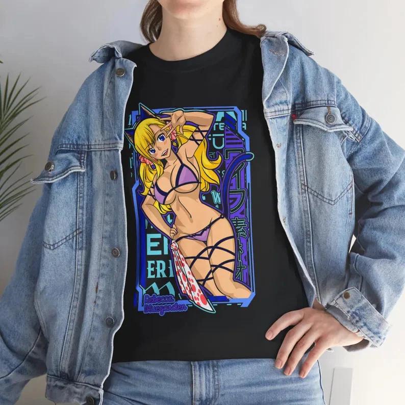 Rebecca Bluegarden Anime Tshirt Edens Zero Fanwear Unisex Tee S