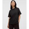 Women S Organic CoTTon overSized T ShirT  SlnSh collecTion Black